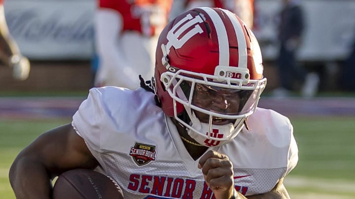 Indiana running back Kaelon Black Indiana running back Kaelon Black