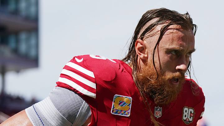 San Francisco 49ers tight end George Kittle 