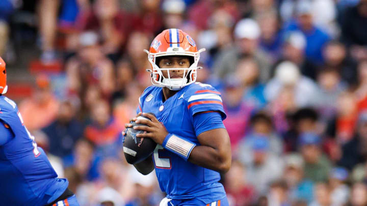 Former Florida Gators quarterback DJ Lagway is committed to a school out of the transfer portal, but he hasn't shut down his recruitment. Former Florida Gators quarterback DJ Lagway is committed to a school out of the transfer portal, but he hasn't shut down his recruitment.