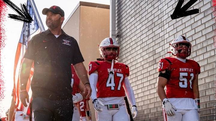 Head Coach Michael Naymola looks to lead Huntley to a deep postseason run after an undefeated regular season. Head Coach Michael Naymola looks to lead Huntley to a deep postseason run after an undefeated regular season.