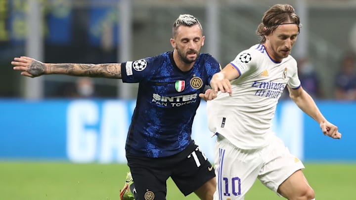 Lo scontro croato tra Brozovic e Modric