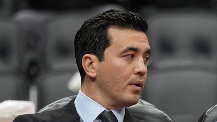 Toronto Raptors general manager Bobby Webster