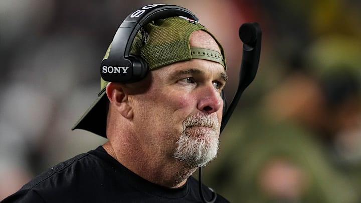 Washington Commanders head coach Dan Quinn Washington Commanders head coach Dan Quinn