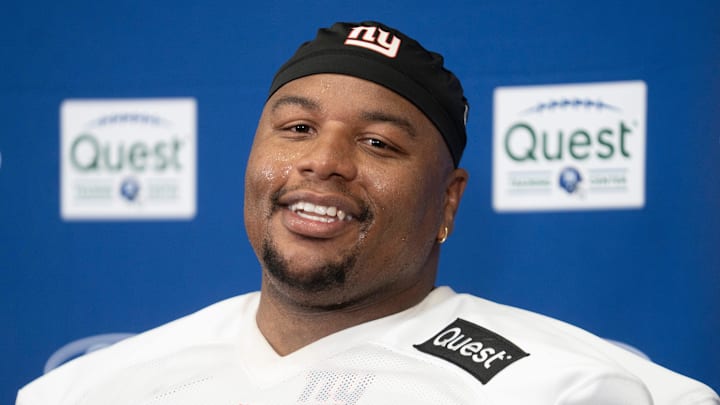 Former New York Giants defensive tackle Dexter Lawrence