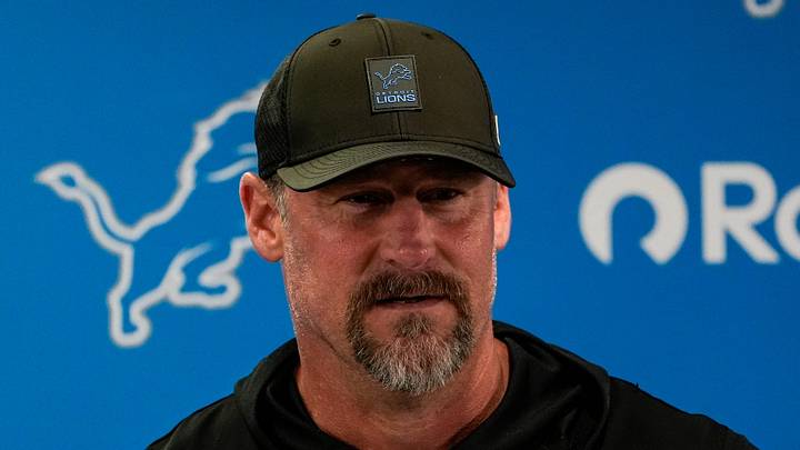 Detroit Lions head coach Dan Campbell.