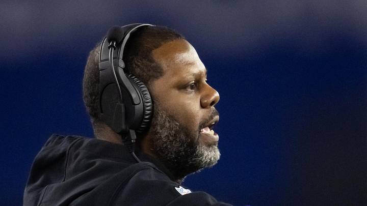Washington Commanders defensive coordinator Daronte Jones Washington Commanders defensive coordinator Daronte Jones