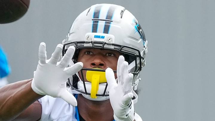 Carolina Panthers wide receiver John Metchie III