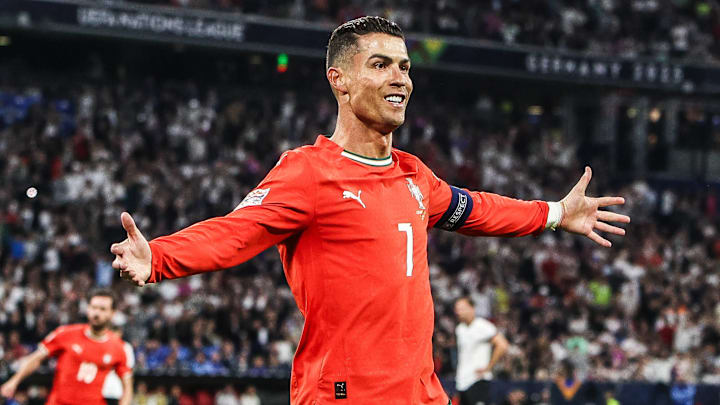 Cristiano Ronaldo scored the winner for Portugal against Germany.