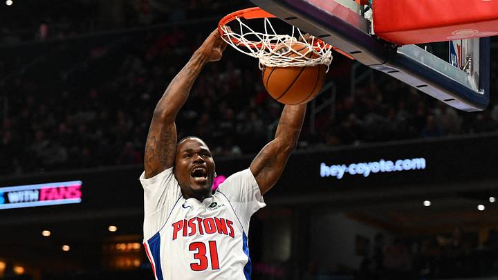 Mar 19, 2026; Washington, District of Columbia, USA; Detroit Pistons guard Javonte Green (31) dunks against the Washington Wizards during the first half at Capital One Arena. Mandatory Credit: Brad Mills-Imagn Images Mar 19, 2026; Washington, District of Columbia, USA; Detroit Pistons guard Javonte Green (31) dunks against the Washington Wizards during the first half at Capital One Arena. Mandatory Credit: Brad Mills-Imagn Images