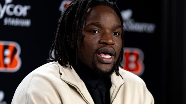 New Cincinnati Bengals defensive end Boye Mafe