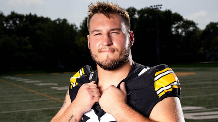 Iowa Offensive Lineman Beau Stephens Iowa Offensive Lineman Beau Stephens