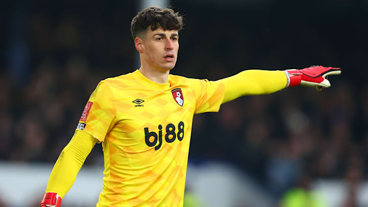 Kepa Arrizabalaga has impressed for Bournemouth Kepa Arrizabalaga has impressed for Bournemouth