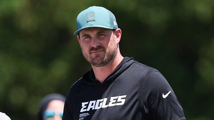 Philadelphia Eagles offensive coordinator Sean Mannion