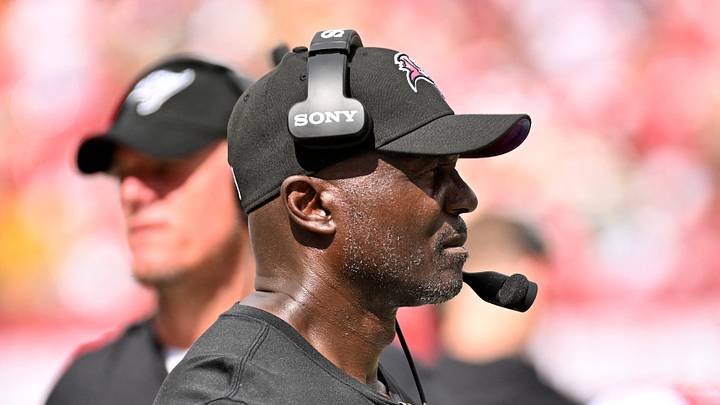 Tampa Bay Buccaneers head coach Todd Bowles looks on during the game against the Green Bay Packers Tampa Bay Buccaneers head coach Todd Bowles looks on during the game against the Green Bay Packers
