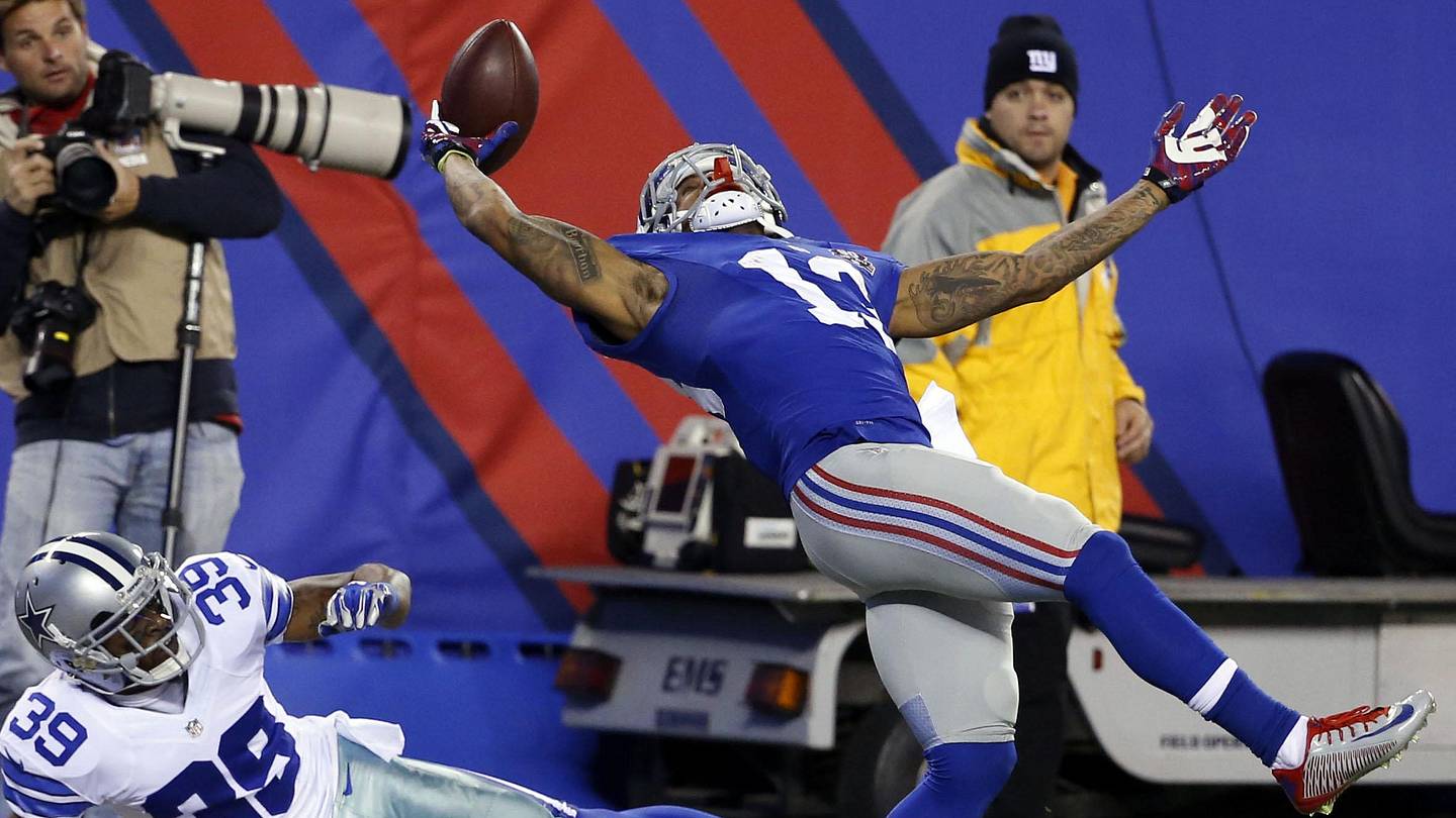 Fantasy Football Legend Odell Beckham Jr. Reunites with the New York Giants