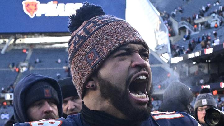 Chicago Bears quarterback Caleb Williams