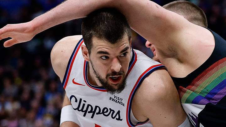 Jan 30, 2026; Denver, Colorado, USA; Los Angeles Clippers center Ivica Zubac (40) drives into Denver Nuggets center Nikola Jokic (15) in the first quarter at Ball Arena. Mandatory Credit: Isaiah J. Downing-Imagn Images Jan 30, 2026; Denver, Colorado, USA; Los Angeles Clippers center Ivica Zubac (40) drives into Denver Nuggets center Nikola Jokic (15) in the first quarter at Ball Arena. Mandatory Credit: Isaiah J. Downing-Imagn Images