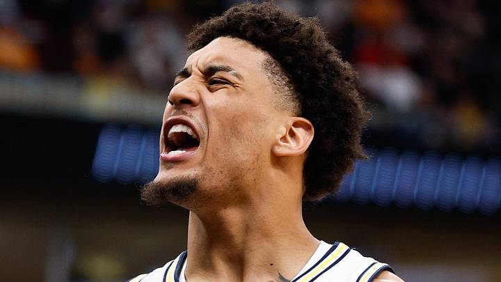 Mar 29, 2026; Chicago, IL, USA; Michigan Wolverines forward Yaxel Lendeborg (23): Kamil Krzaczynski-Imagn Images