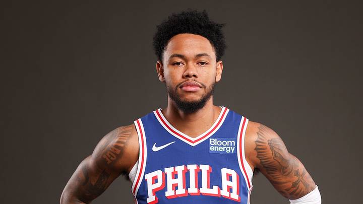 Sep 28, 2026; Camden, NJ, USA; Philadelphia 76ers Anfernee Simons poses for a photo during media day. Mandatory Credit: Bill Streicher-Imagn Images Sep 28, 2026; Camden, NJ, USA; Philadelphia 76ers Anfernee Simons poses for a photo during media day. Mandatory Credit: Bill Streicher-Imagn Images