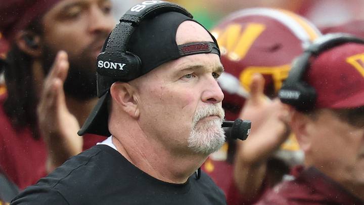Washington Commanders head coach Dan Quinn Washington Commanders head coach Dan Quinn