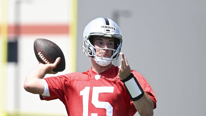 Raiders GM John Spytek on quarterback Fernando Mendoza: “The thing that comes back from all these people that work with him is like, ‘Man, this guy’s a machine. When it’s time to work on ball, time to study ball, time to get on the field and throw, he’s a machine.”