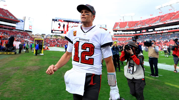 Tom Brady jugó en sus últimas dos campañas con los Buccaneers 