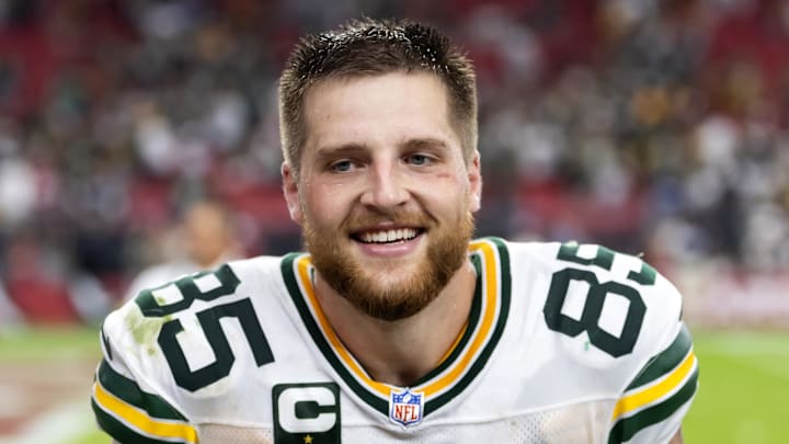 Green Bay Packers tight end Tucker Kraft