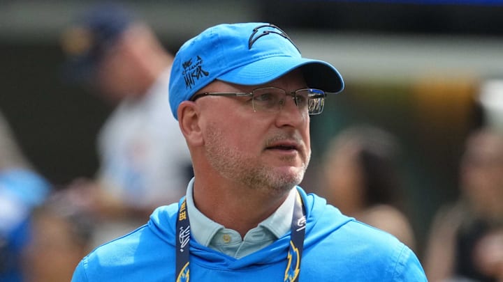 Aug 16, 2025; Inglewood, California, USA; Los Angeles Chargers general manager Joe Hortiz during the game against the Los Angeles Rams at SoFi Stadium. Mandatory Credit: Kirby Lee-Imagn Images Aug 16, 2025; Inglewood, California, USA; Los Angeles Chargers general manager Joe Hortiz during the game against the Los Angeles Rams at SoFi Stadium. Mandatory Credit: Kirby Lee-Imagn Images