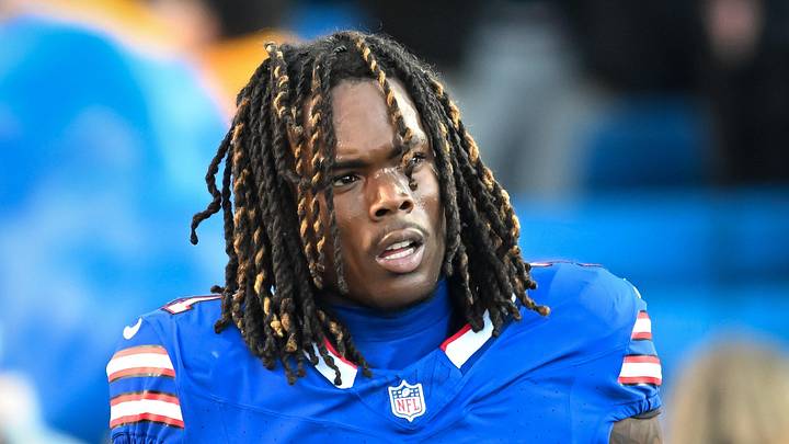 Nov 2, 2025; Orchard Park, New York, USA; Buffalo Bills cornerback Maxwell Hairston (31) warms up before a game against the Kansas City Chiefs at Highmark Stadium. Mandatory Credit: Mark Konezny-Imagn Images Nov 2, 2025; Orchard Park, New York, USA; Buffalo Bills cornerback Maxwell Hairston (31) warms up before a game against the Kansas City Chiefs at Highmark Stadium. Mandatory Credit: Mark Konezny-Imagn Images
