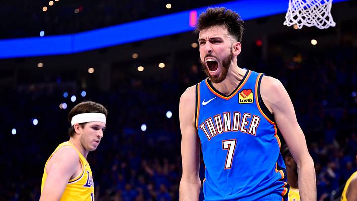 Chet Holmgren never thought he’d be playing against LeBron James in the playoffs.