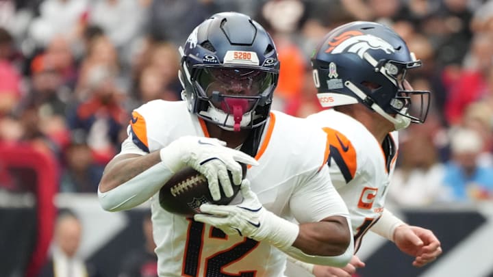 Broncos RB RJ Harvey faces the Washington Commanders in Week 13.