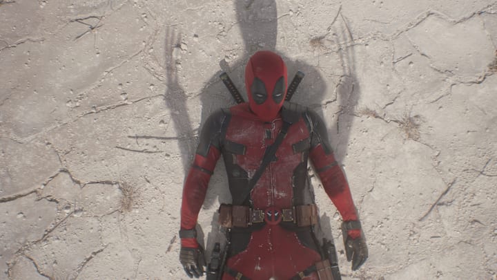 Ryan Reynolds as Deadpool/Wade Wilson in Marvel Studios' DEADPOOL & WOLVERINE. Photo courtesy of Marvel Studios. © 2024 20th Century Studios / © and ™ 2024 MARVEL.