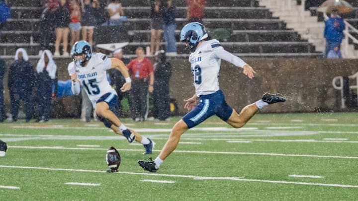 Rhode Island Rams kicker Garth White