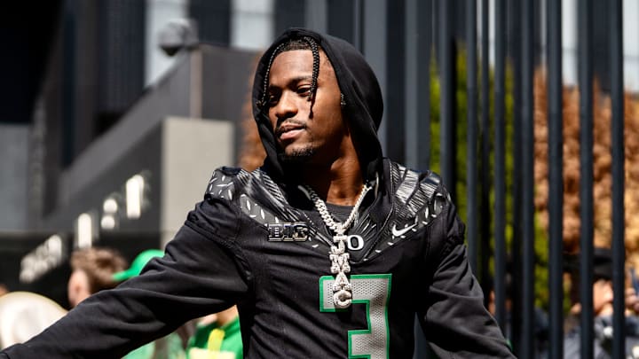 Oregon Ducks Jeremiah McClellan Dan Lanning Dante Moore evan stewart iverson hooks gatlin bair dakorien moore nil injury