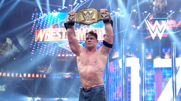 John Cena won the WWE Championship at WrestleMania 41 in Las Vegas