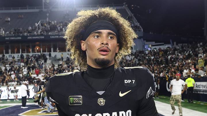 Sep 3, 2026; Atlanta, Georgia, USA; Colorado Buffaloes quarterback Julian Lewis (10) walks off the field after defeating the Georgia Tech Yellow Jackets at Bobby Dodd Stadium at Hyundai Field. Mandatory Credit: Brett Davis-Imagn Images Sep 3, 2026; Atlanta, Georgia, USA; Colorado Buffaloes quarterback Julian Lewis (10) walks off the field after defeating the Georgia Tech Yellow Jackets at Bobby Dodd Stadium at Hyundai Field. Mandatory Credit: Brett Davis-Imagn Images