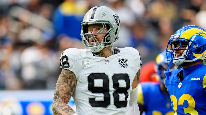 Las Vegas Raiders edge rusher Maxx Crosby