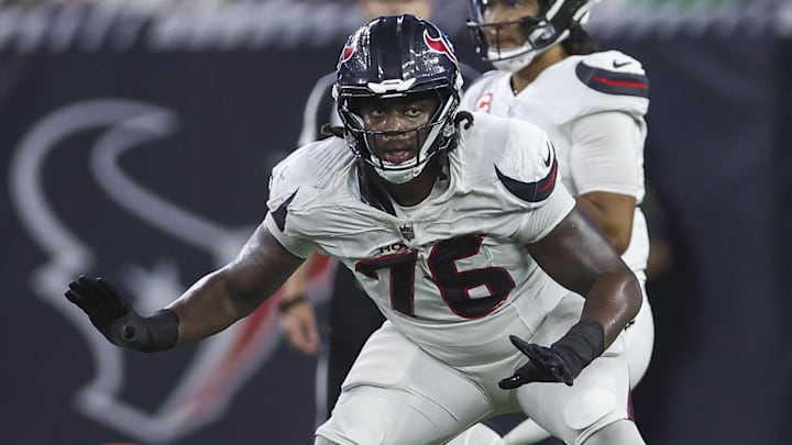 Kenyon Green could help solve the Buccaneers' offensive line depth issues.