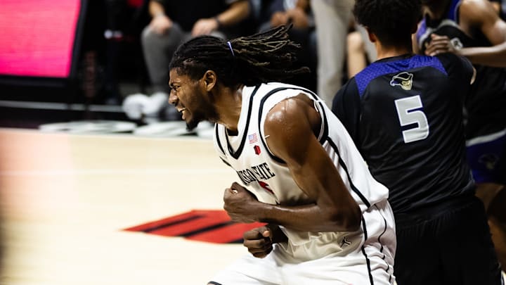 San Diego State Aztecs forward Pharaoh Compton. 