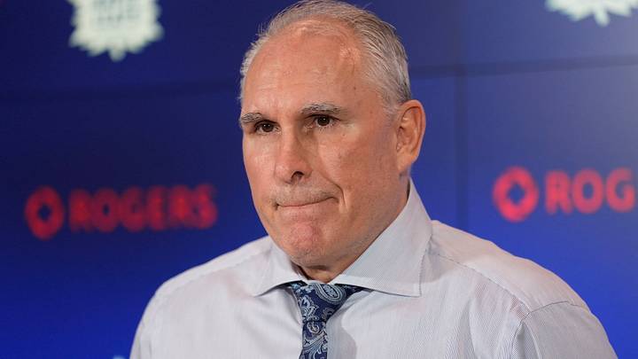 Mar 12, 2026; Toronto, Ontario, CAN; Toronto Maple Leafs head coach Craig Berube during a media conference after a win over the Anaheim Ducks at Scotiabank Arena. Mandatory Credit: John E. Sokolowski-Imagn Images