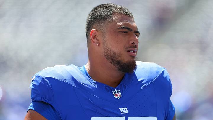 New York Giants - offensive lineman Daniel Faalele