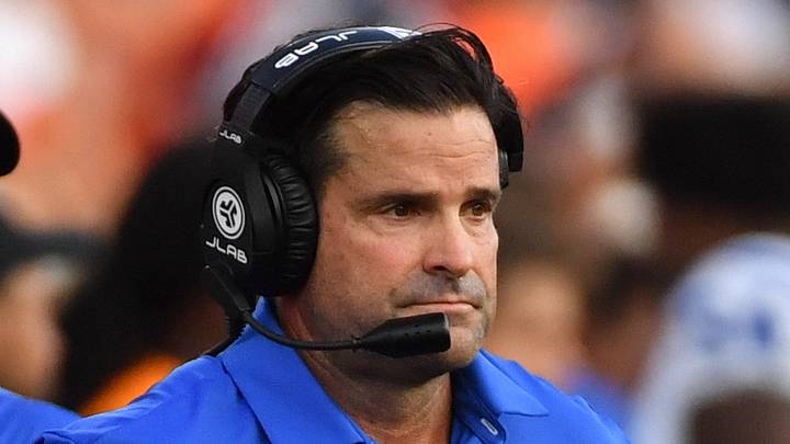 Sep 12, 2026; Champaign, Illinois, USA; Duke Blue Devils head coach Manny Diaz watches from the sidelines during the second half against the Illinois Fighting Illini at Gies Memorial Stadium. Mandatory Credit: Ron Johnson-Imagn Images Sep 12, 2026; Champaign, Illinois, USA; Duke Blue Devils head coach Manny Diaz watches from the sidelines during the second half against the Illinois Fighting Illini at Gies Memorial Stadium. Mandatory Credit: Ron Johnson-Imagn Images