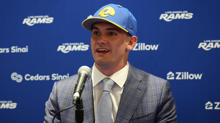 New Rams quarterback Ty Simpson plans to bring a Nick Saban mindset with him to the NFL.