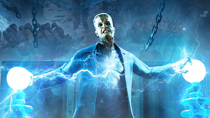 Epic Universe, Dark Universe Monsters Unchained: The Frankenstein Experiment - credit: Universal Orlando