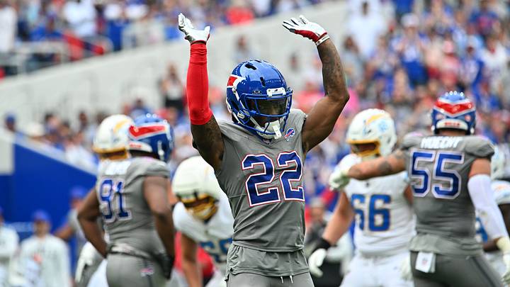 C.J. Gardner-Johnson and the Bills were tested in Week 3, but pulled out a win over the Chargers. C.J. Gardner-Johnson and the Bills were tested in Week 3, but pulled out a win over the Chargers.
