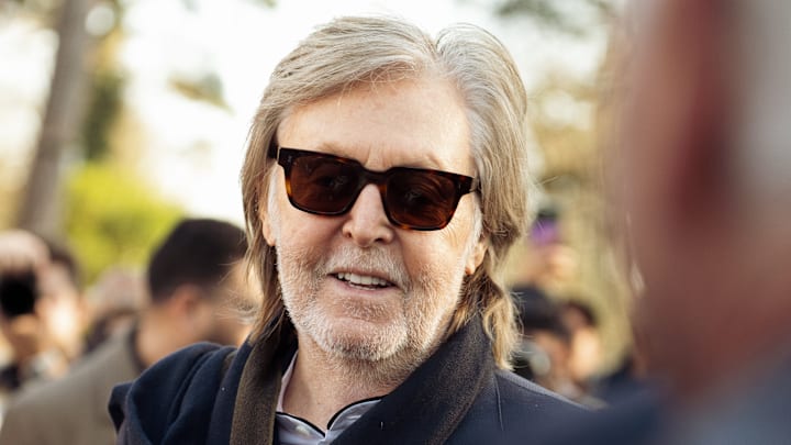 Paul McCartney at Paris Fashion Week