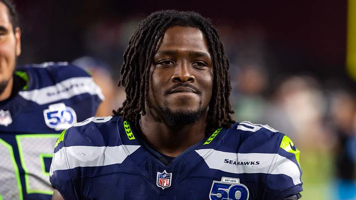 Sep 25, 2025; Glendale, Arizona, USA; Seattle Seahawks linebacker Tyrice Knight (48) against the Arizona Cardinals at State Farm Stadium. Mandatory Credit: Mark J. Rebilas-Imagn Images Sep 25, 2025; Glendale, Arizona, USA; Seattle Seahawks linebacker Tyrice Knight (48) against the Arizona Cardinals at State Farm Stadium. Mandatory Credit: Mark J. Rebilas-Imagn Images