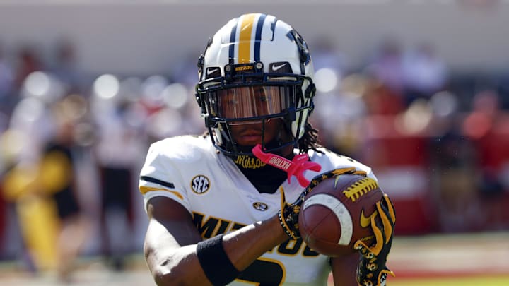 Missouri Tigers wide receiver Luther Burden III 