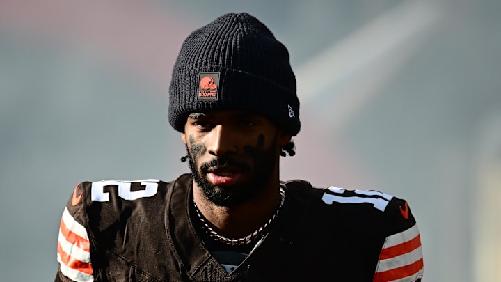 Cleveland Browns quarterback Shedeur Sanders