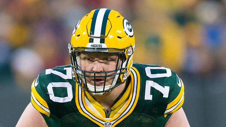 Green Bay Packers guard T.J. Lang in 2016 against the Seattle Seahawks; Jeff Hanisch-USA TODAY Sports Green Bay Packers guard T.J. Lang in 2016 against the Seattle Seahawks; Jeff Hanisch-USA TODAY Sports